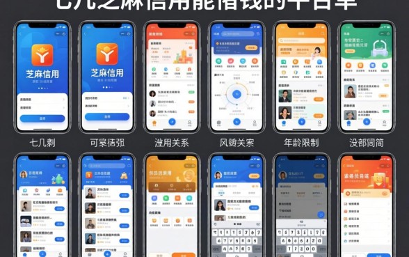 我试了十几款软件，发现芝麻信用能借钱的平台和年龄限制关系没那么简单